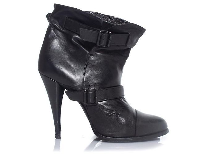 GIVENCHY, Botines de piel de becerro negros - vista 5