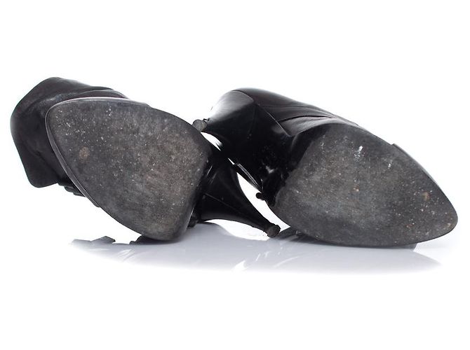 GIVENCHY, Botines de piel de becerro negros - vista 7