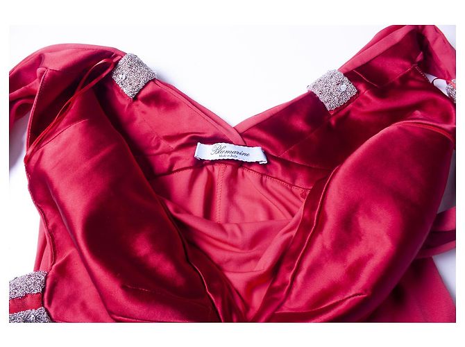BLUMARINE, Abendkleid in Rot - Ansicht 7