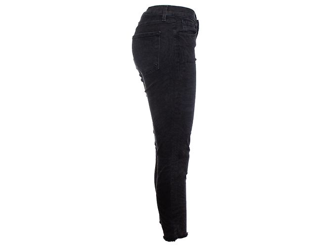 J Brand marca j, Vaqueros negros con estampado de cebra - vista 3