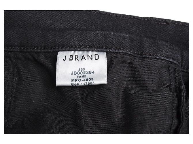 J Brand marca j, Vaqueros negros con estampado de cebra - vista 5