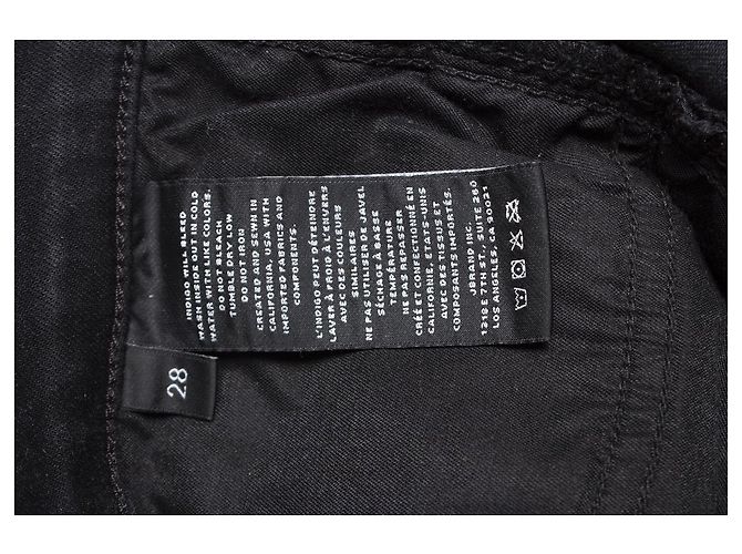 J Brand marca j, Vaqueros negros con estampado de cebra - vista 7