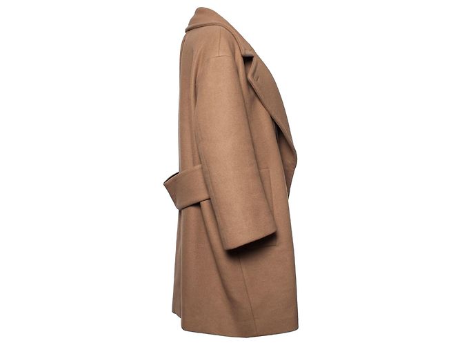 Gucci, Abrigo oversize de cachemir marrón. Castaño - vista 4