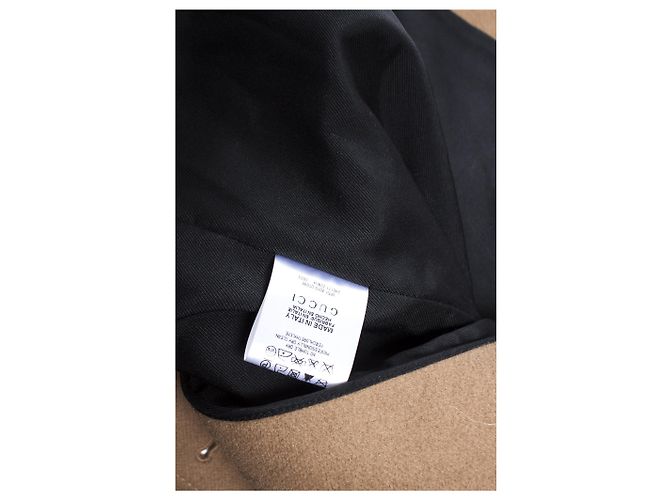 Gucci, Abrigo oversize de cachemir marrón. Castaño - vista 6
