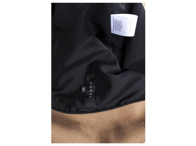 Gucci, Abrigo oversize de cachemir marrón. Castaño - vista 7