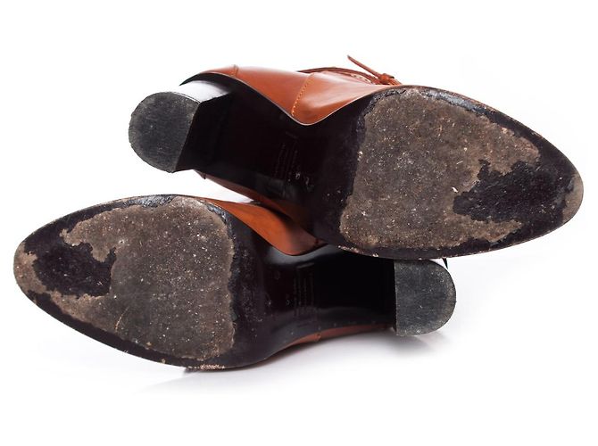Dsquared2, Braune Lederstiefel. - Ansicht 7