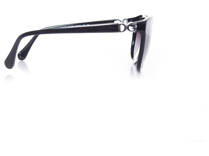 DOLCE & GABBANA, Occhiale da sole oversize con montatura nera Nero - vista 4