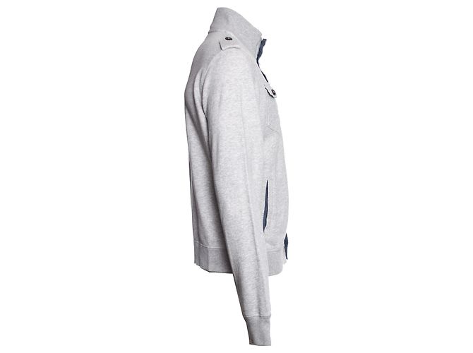 WOOLRICH, Grauer Cardigan mit Knöpfen - Ansicht 4