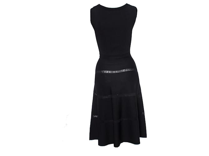 Sandro, Maxi-Stretchkleid Schwarz - Ansicht 2