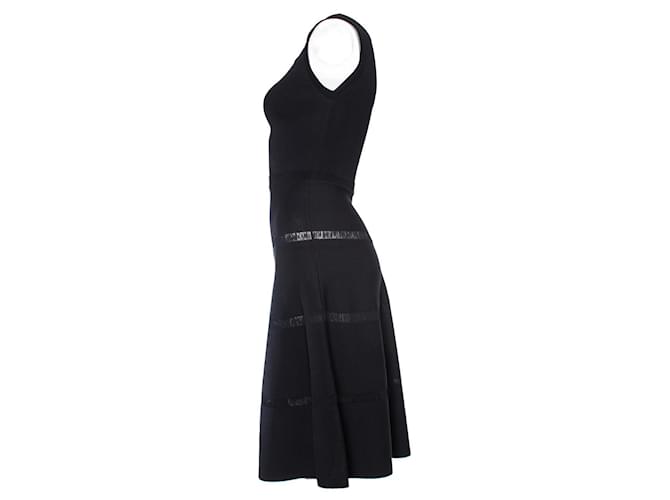 Sandro, Maxi-Stretchkleid Schwarz - Ansicht 4