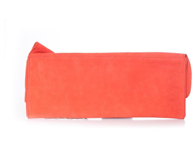 Autre Marque Maison Du Posh, pochette rosa corallo Arancione - vista 2