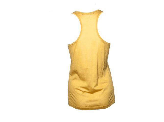 balenciaga, Camiseta sin mangas amarillo ocre - vista 3