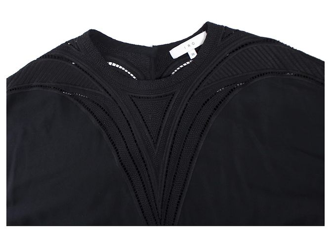 IRO, top negro con bordado - vista 5