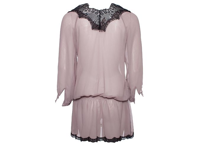 Autre Marque por SEGUNDA HEMBRA,  vestido resort con encaje negro - vista 3