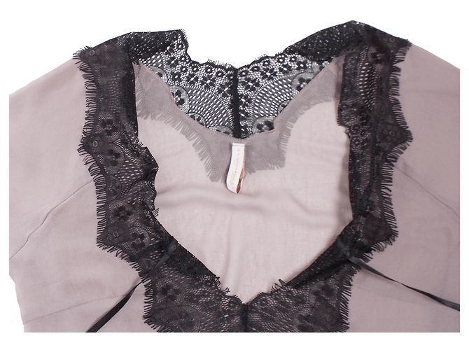 Autre Marque por SEGUNDA HEMBRA,  vestido resort con encaje negro - vista 5
