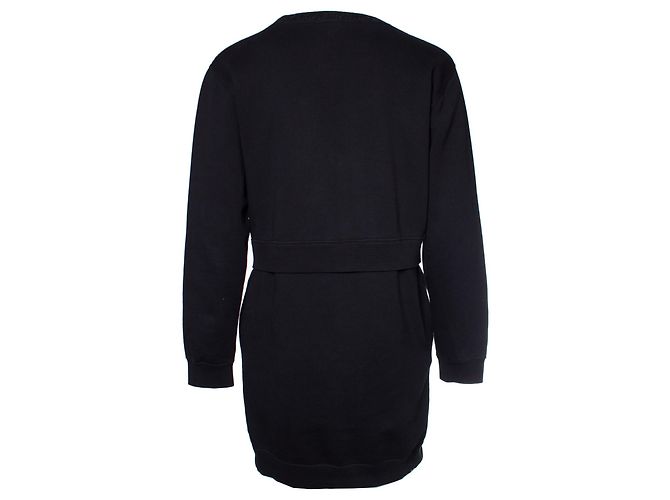 Autre Marque Denham, Sportliches Pulloverkleid mit Lurex Schwarz - Ansicht 3