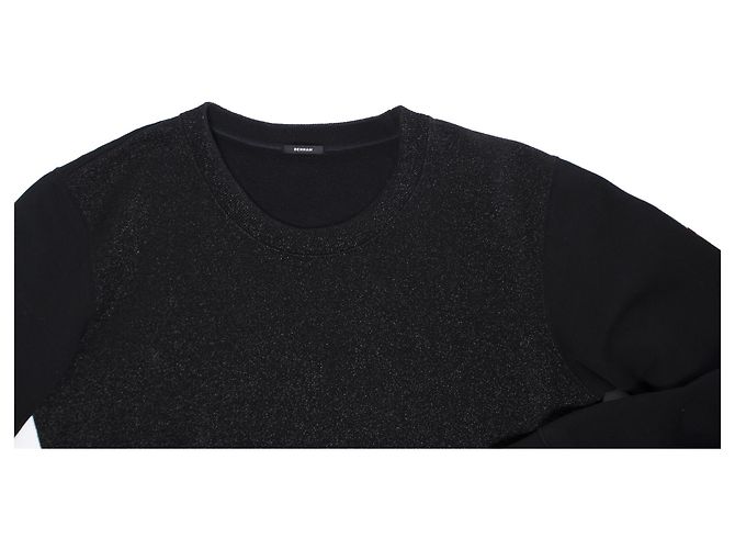 Autre Marque Denham, Sportliches Pulloverkleid mit Lurex Schwarz - Ansicht 5