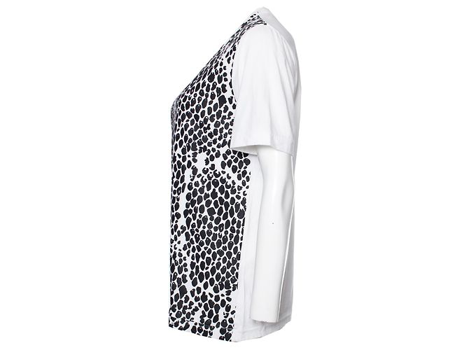 Autre Marque Denham, Camiseta blanca con estampado dálmata Blanco - vista 2