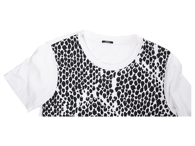 Autre Marque Denham, Camiseta blanca con estampado dálmata Blanco - vista 5