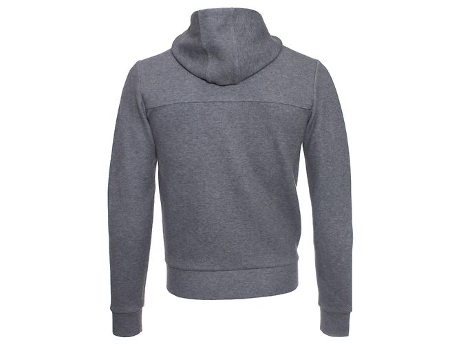 WOOLRICH, Grauer Cardigan mit Kapuze - Ansicht 2