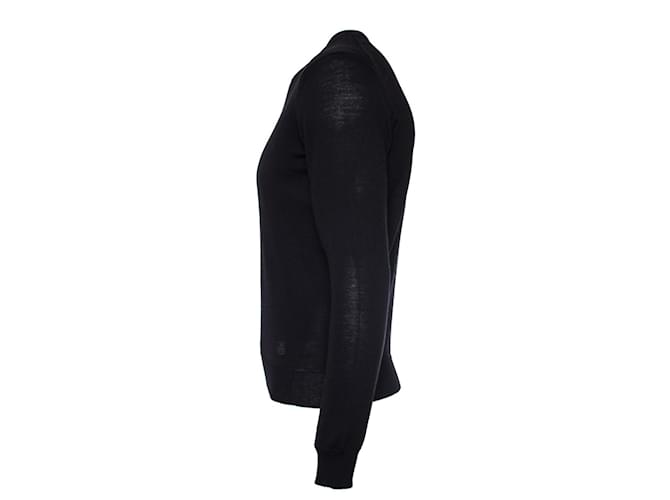 Corneliani, Suéter de lã preta Preto - vista 4