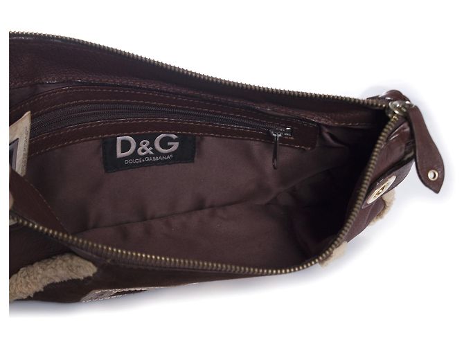 DOLCE & GABBANA, Pochette marrone - vista 4