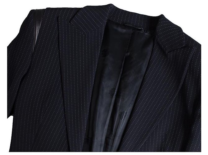 Gianni Versace Couture, traje a rayas Negro - vista 10