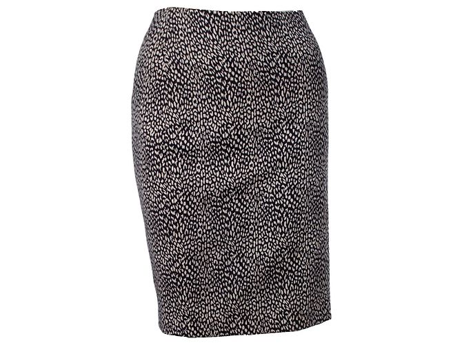 Gianni Versace Couture, blazer e gonna foderati con petto Nero Bianco - vista 7