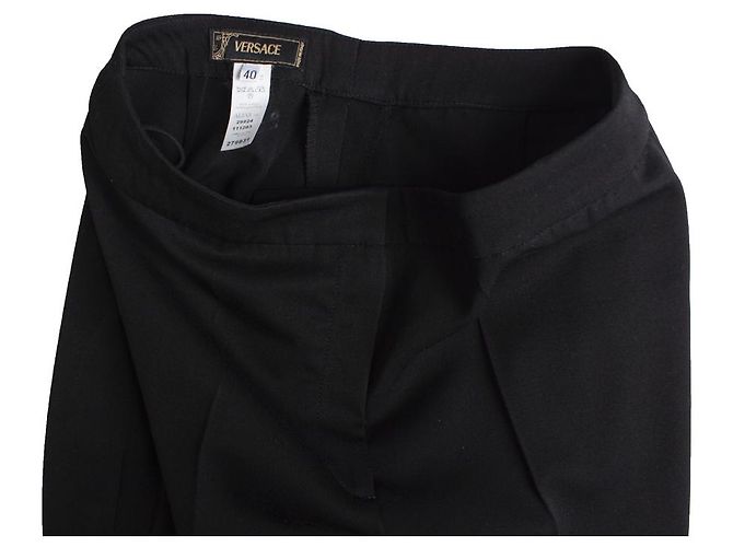 Conjunto Versace de Lã Preto com Blazer e Calça - vista 7