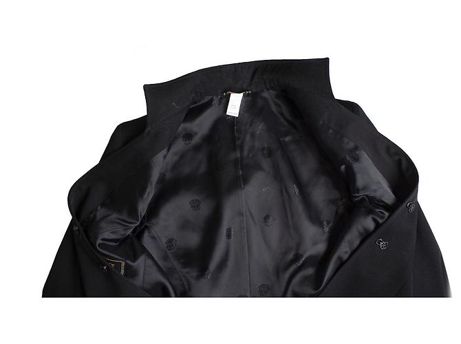 Conjunto Versace de Lã Preto com Blazer e Calça - vista 9
