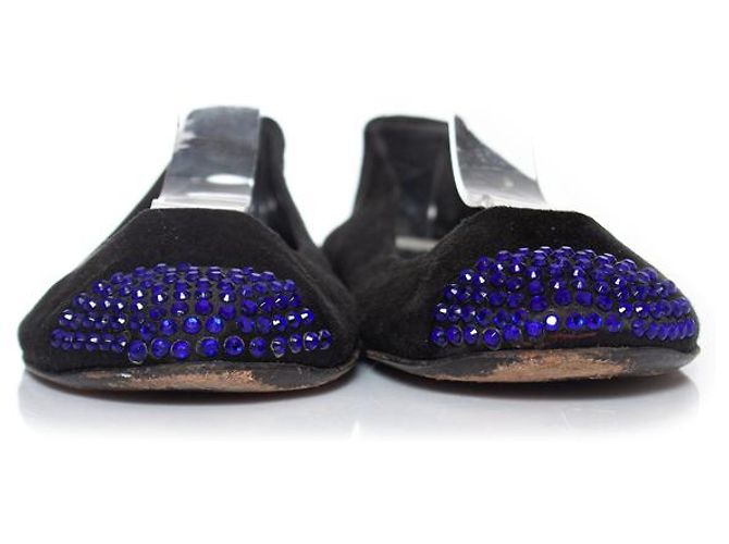 Autre Marque Giuseppe Zanotti, Bailarinas de gamuza Negro - vista 5