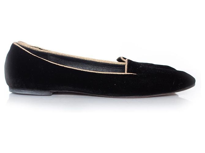 DOLCE & GABBANA, Mocassini in velluto nero - vista 4