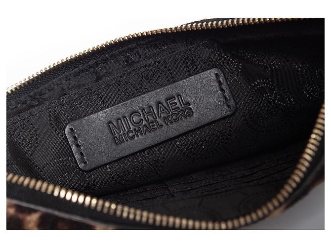 Michael Kors, Cartera con cremallera en ponsykin Castaño - vista 5