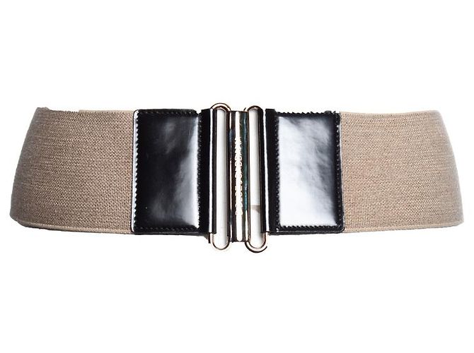 DOLCE & GABBANA, Stretch-Taillengürtel aus Stoff Braun - Ansicht 2