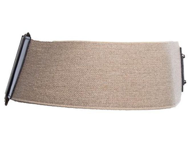 DOLCE & GABBANA, Stretch-Taillengürtel aus Stoff Braun - Ansicht 4