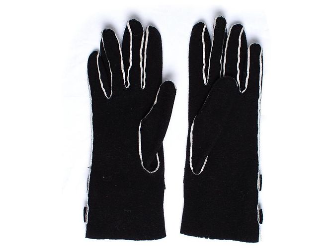 Autre Marque EMPORIO ARMANI, Stoffhandschuhe Schwarz - Ansicht 2