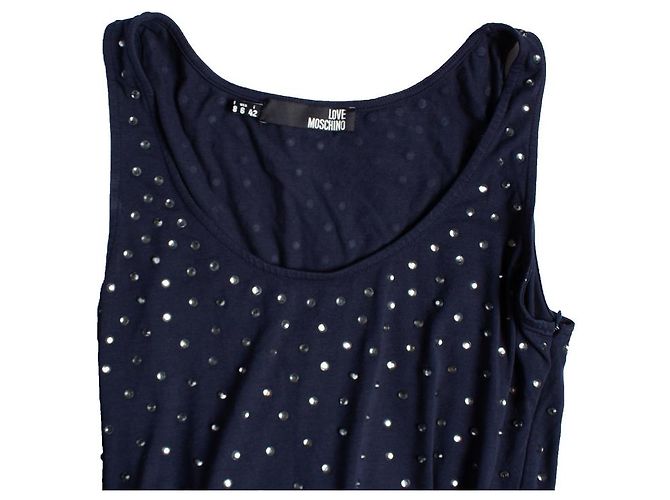 Autre Marque amor moschino, Mono con pedrería Azul - vista 5