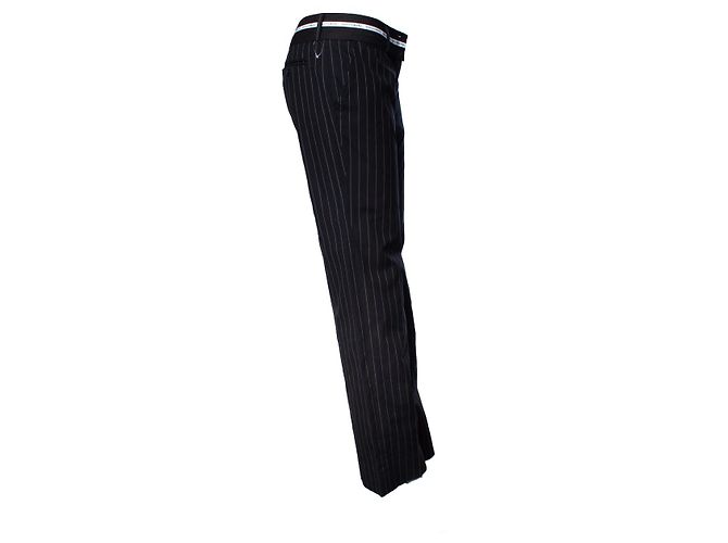 DOLCE & GABBANA, Pinstripe trousers Grey - view 3
