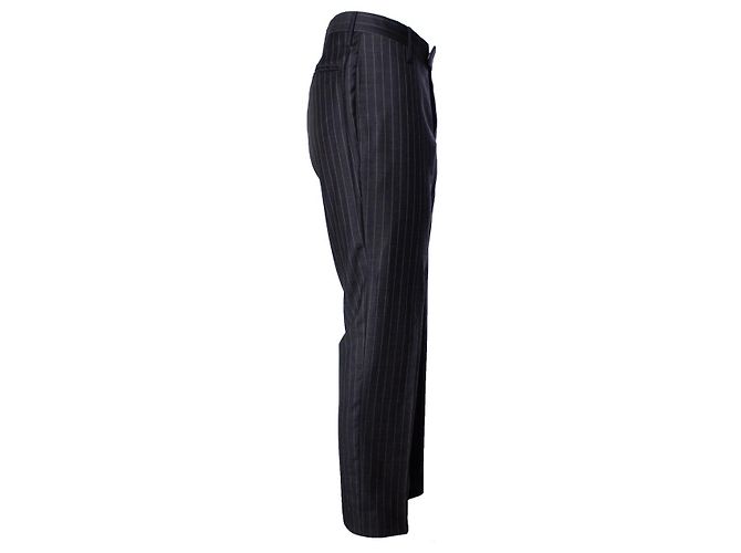 Gucci, Pantalón de raya diplomática en gris - vista 4