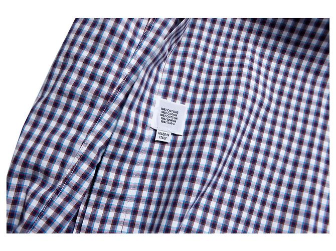 LANVIN, camicetta a quadri multicolori Multicolore - vista 5