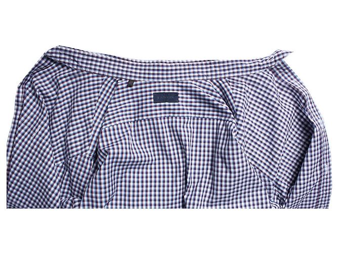 LANVIN, camicetta a quadri multicolori Multicolore - vista 6