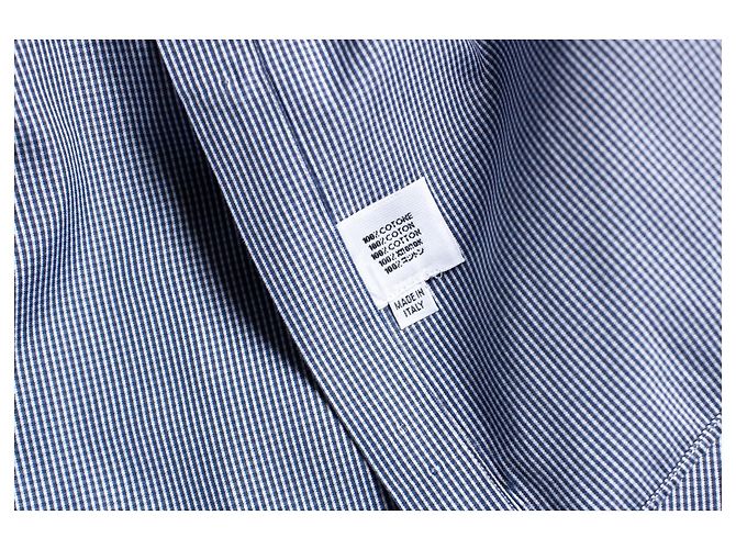 LANVIN, Blu scuro a quadri con camicia bianca - vista 5