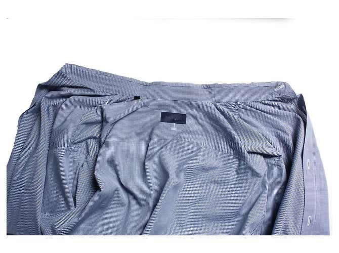 LANVIN, Blu scuro a quadri con camicia bianca - vista 6