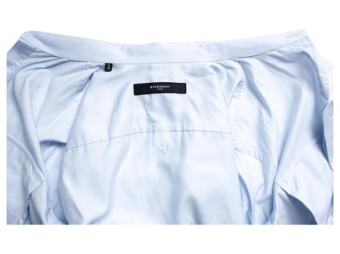 GIVENCHY, hellblaues Hemd mit Taschen - Ansicht 6