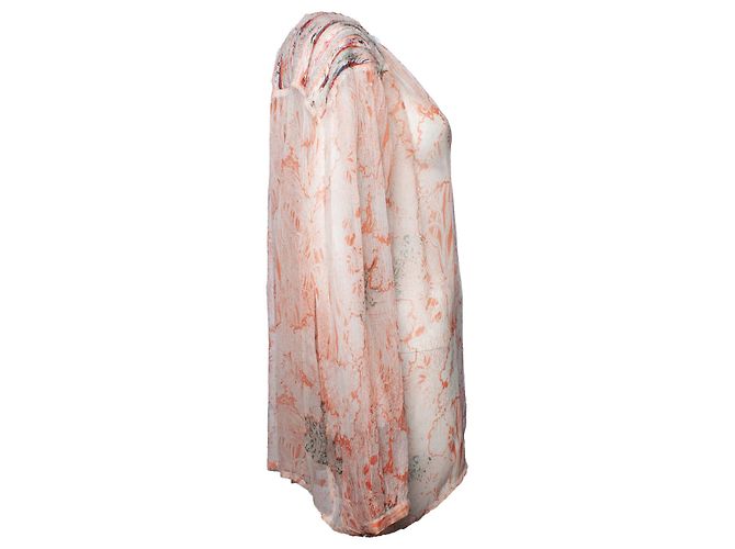 Autre Marque Mes demoiselles, blusa con estampado floral Rosa - vista 2
