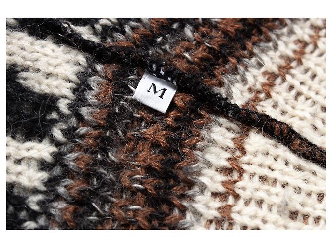 Jean Paul Gaultier, Strickjacke mit Kapuze Schwarz - Ansicht 6