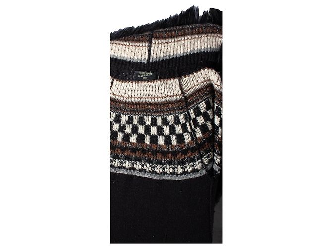 Jean Paul Gaultier, Strickjacke mit Kapuze Schwarz - Ansicht 8