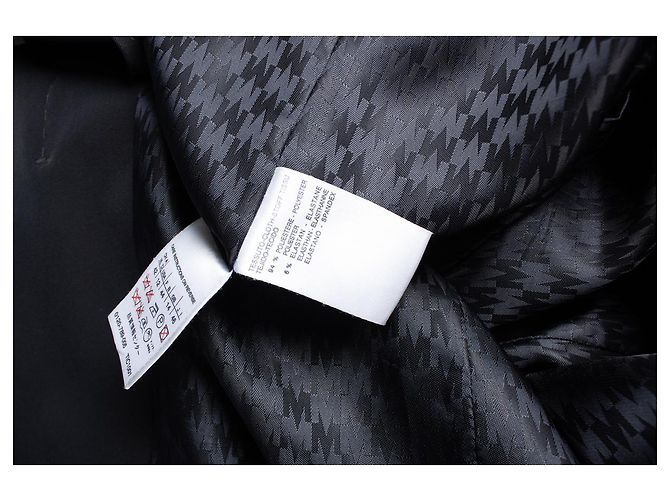 Autre Marque MAX MARA, Schwarzer Trenchcoat - Ansicht 5