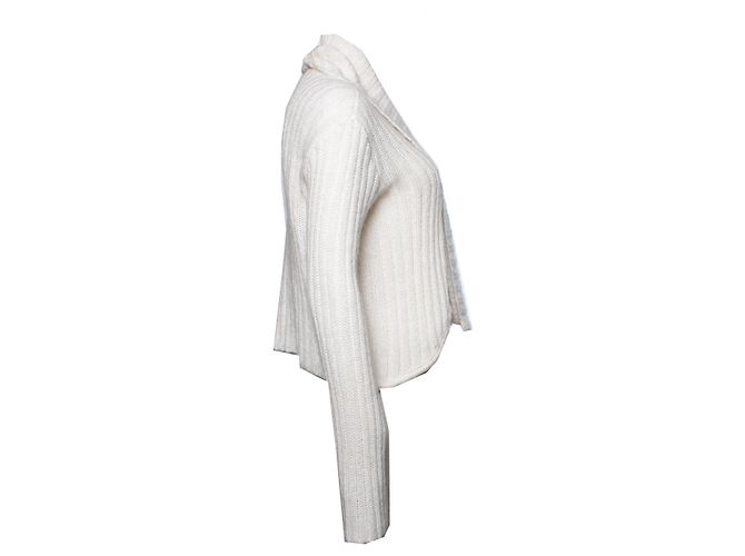 EMPORIO ARMANI, Cremefarbene Strickjacke - Ansicht 2