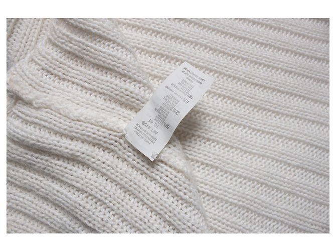 EMPORIO ARMANI, Cremefarbene Strickjacke - Ansicht 7